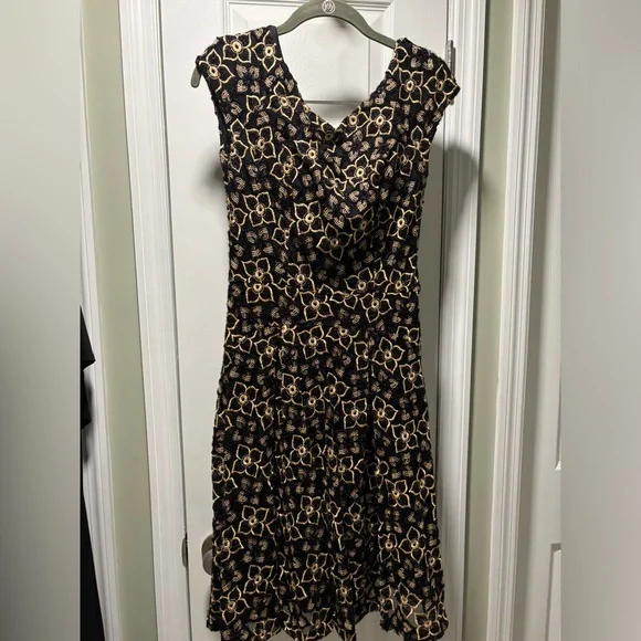Eva Franco | Dresses | Eva Franco Embroidered Floral Dress Nwot 6 | Poshmark